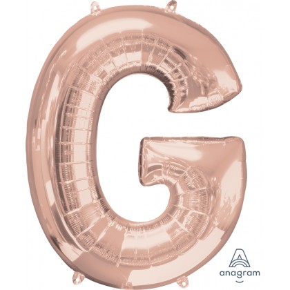 P50 32" (Rose Gold) Letter G SuperShape™